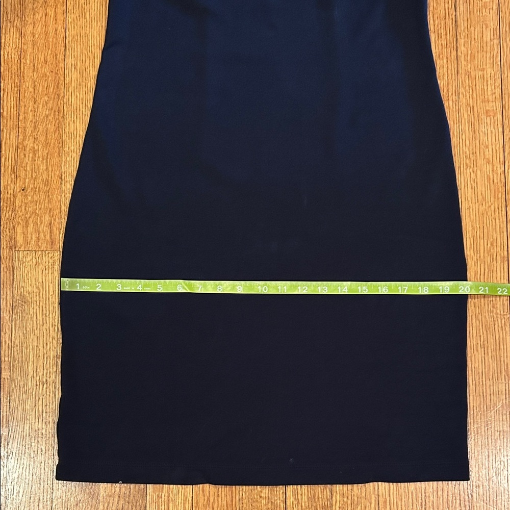 Elegant Navy Sleeveless Dress Size Small - Picture 13 of 13